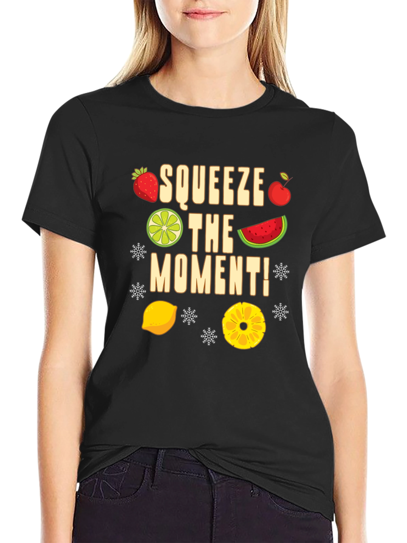 Squeeze the Moment Fruit T-Shirt