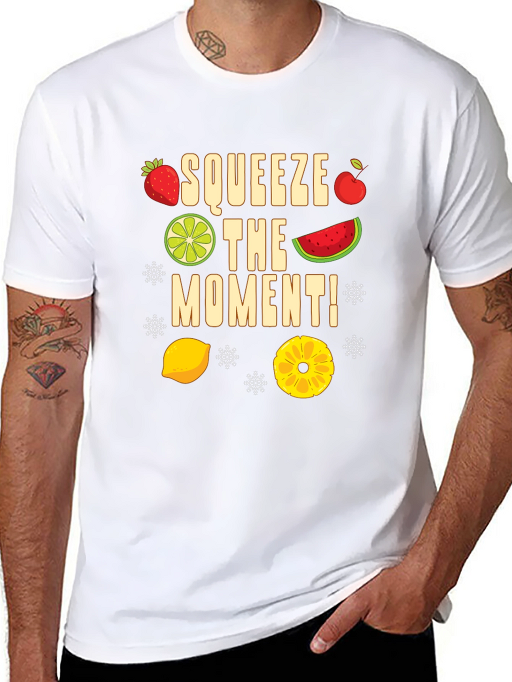 Squeeze the Moment Fruit T-Shirt