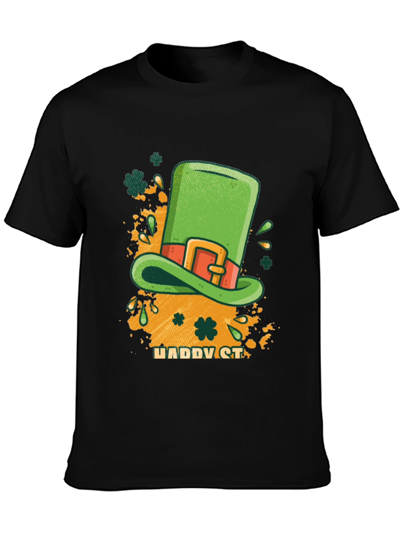 St. Patricks Day Leprechaun Hat Graphic Tee
