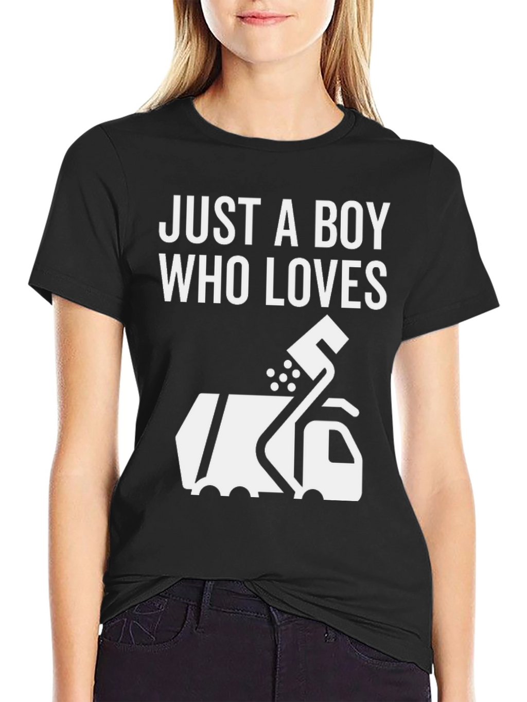 Boy Who Loves Trucks T-Shirt