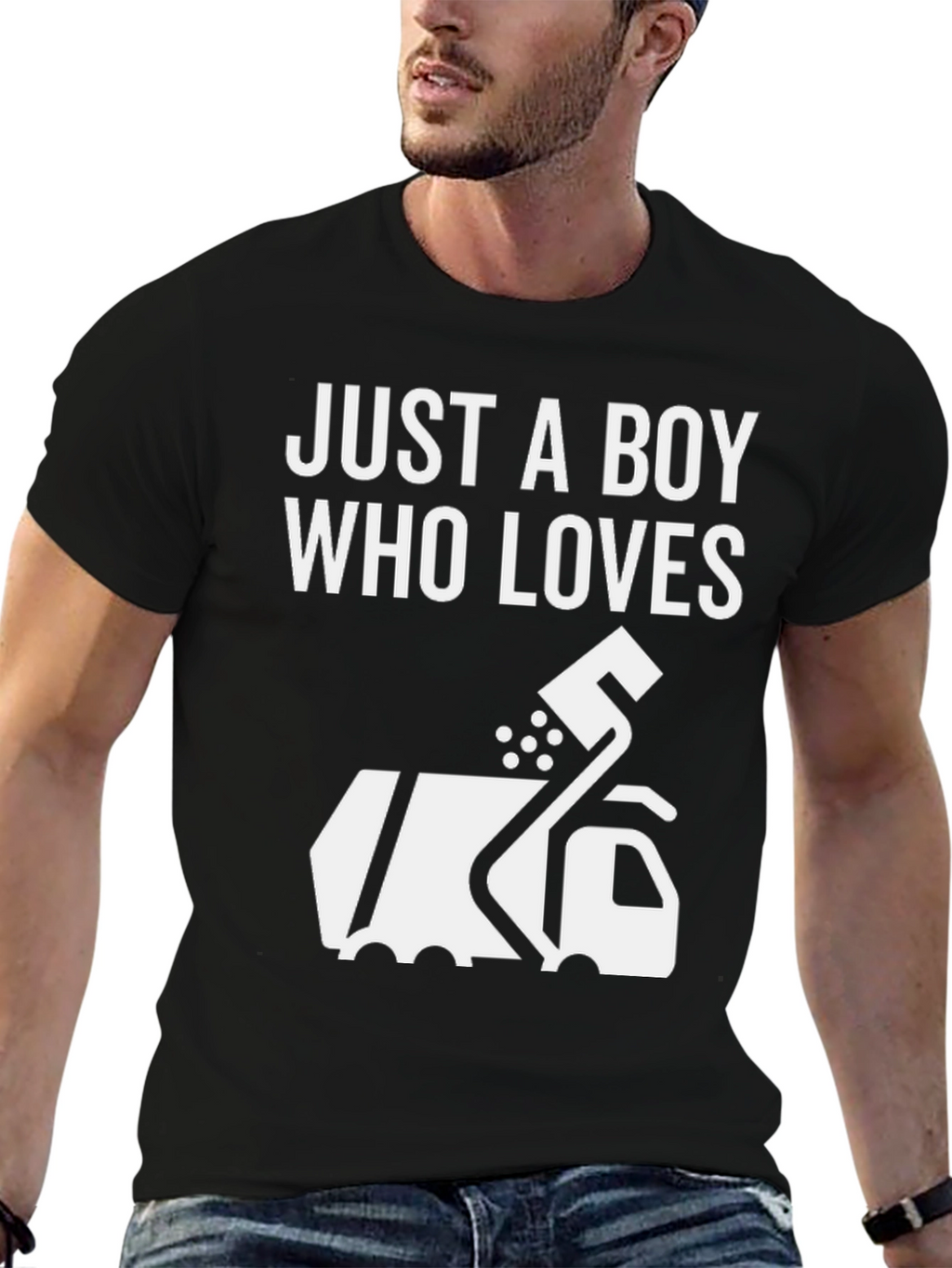 Boy Who Loves Trucks T-Shirt