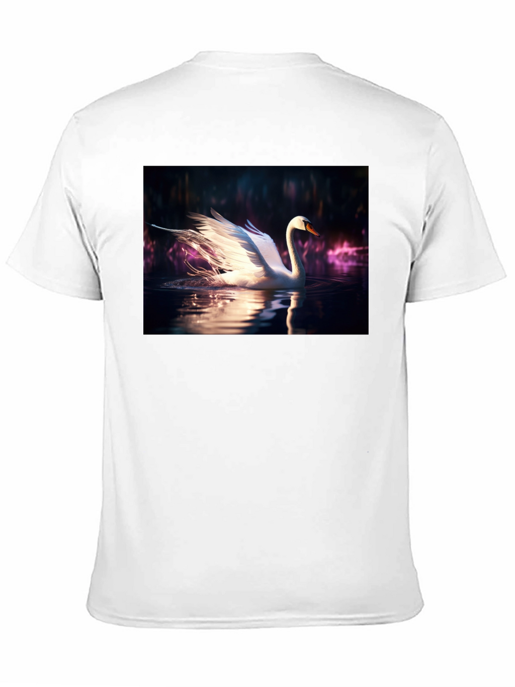 Swan Lake Graphic Tee - Mens Black T-Shirt