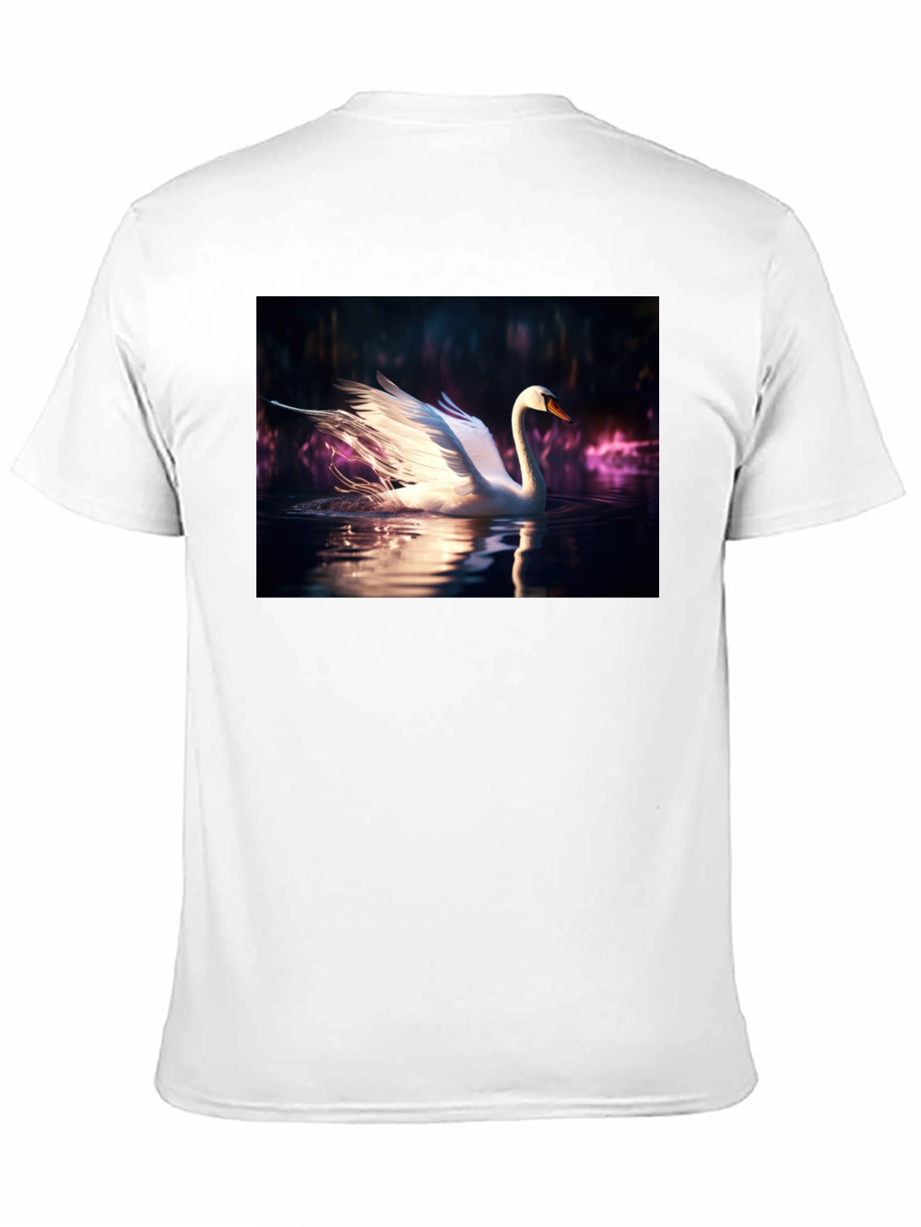 Swan Lake Graphic Tee - Mens Black T-Shirt