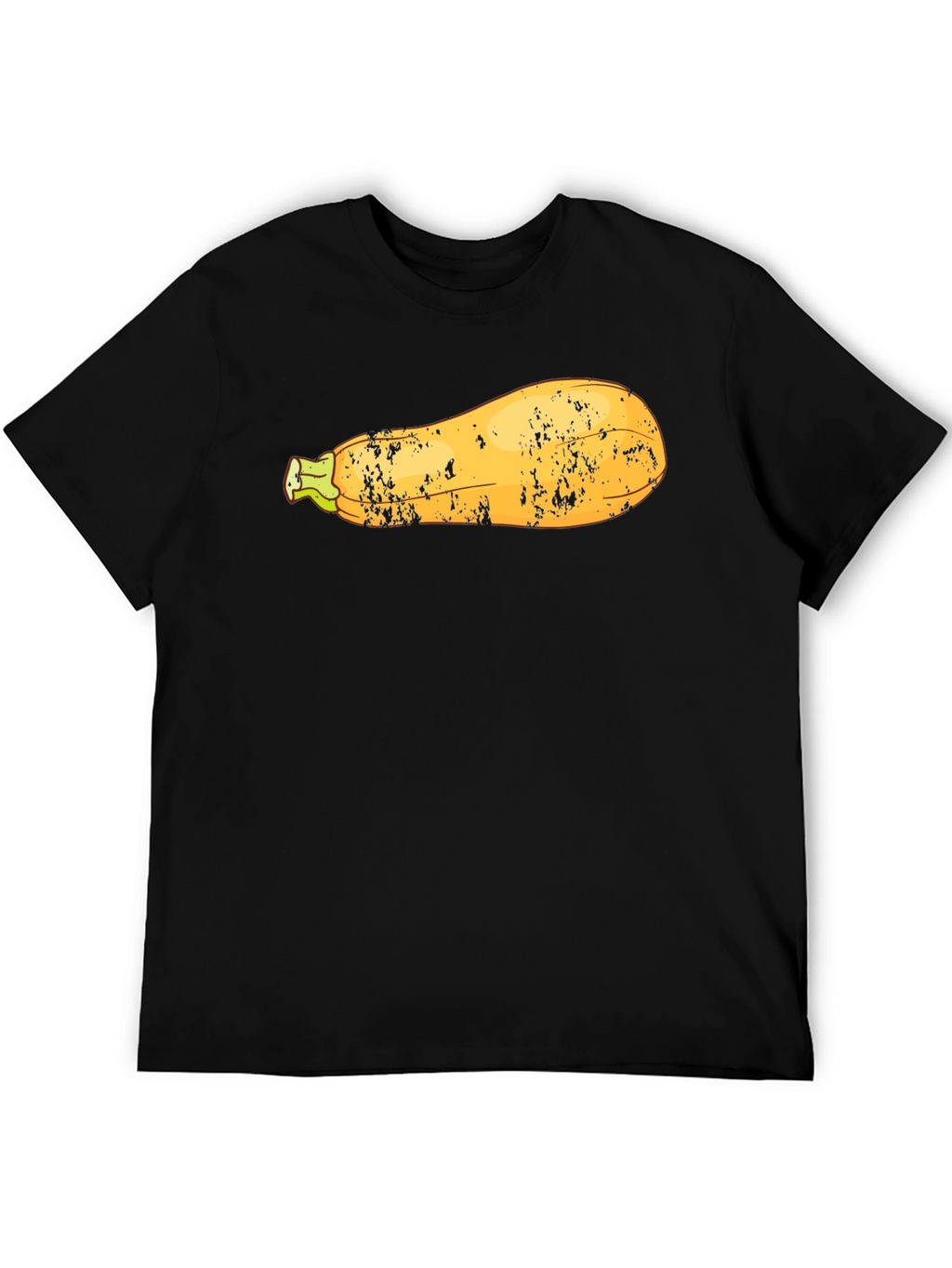 Funny Zucchini Graphic Tee - Unisex Black T-Shirt