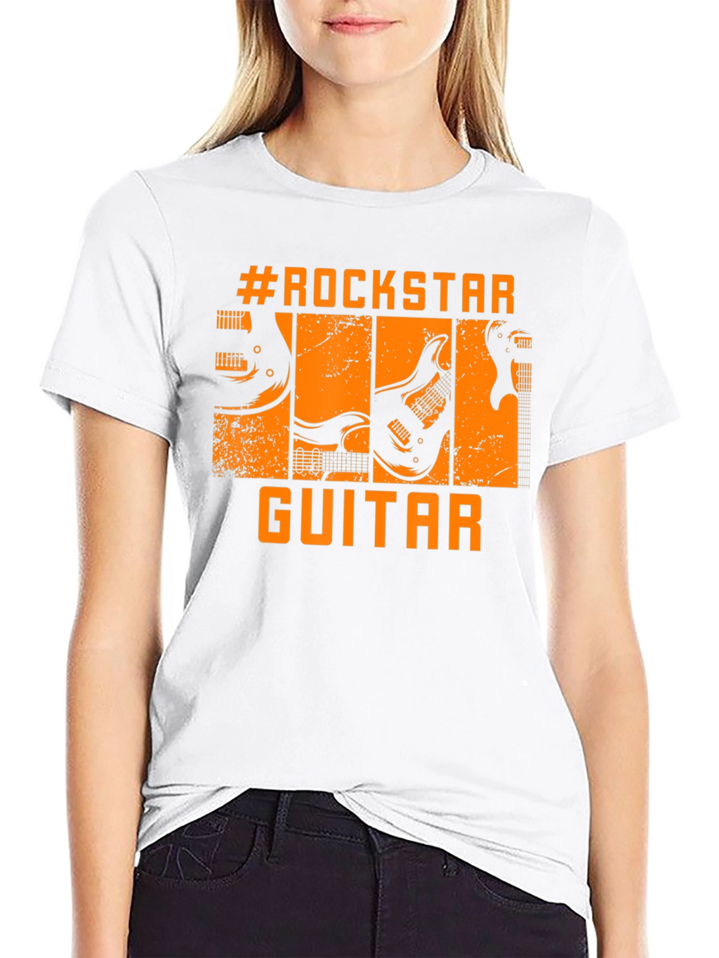 Rockstar Guitar Graphic Tee