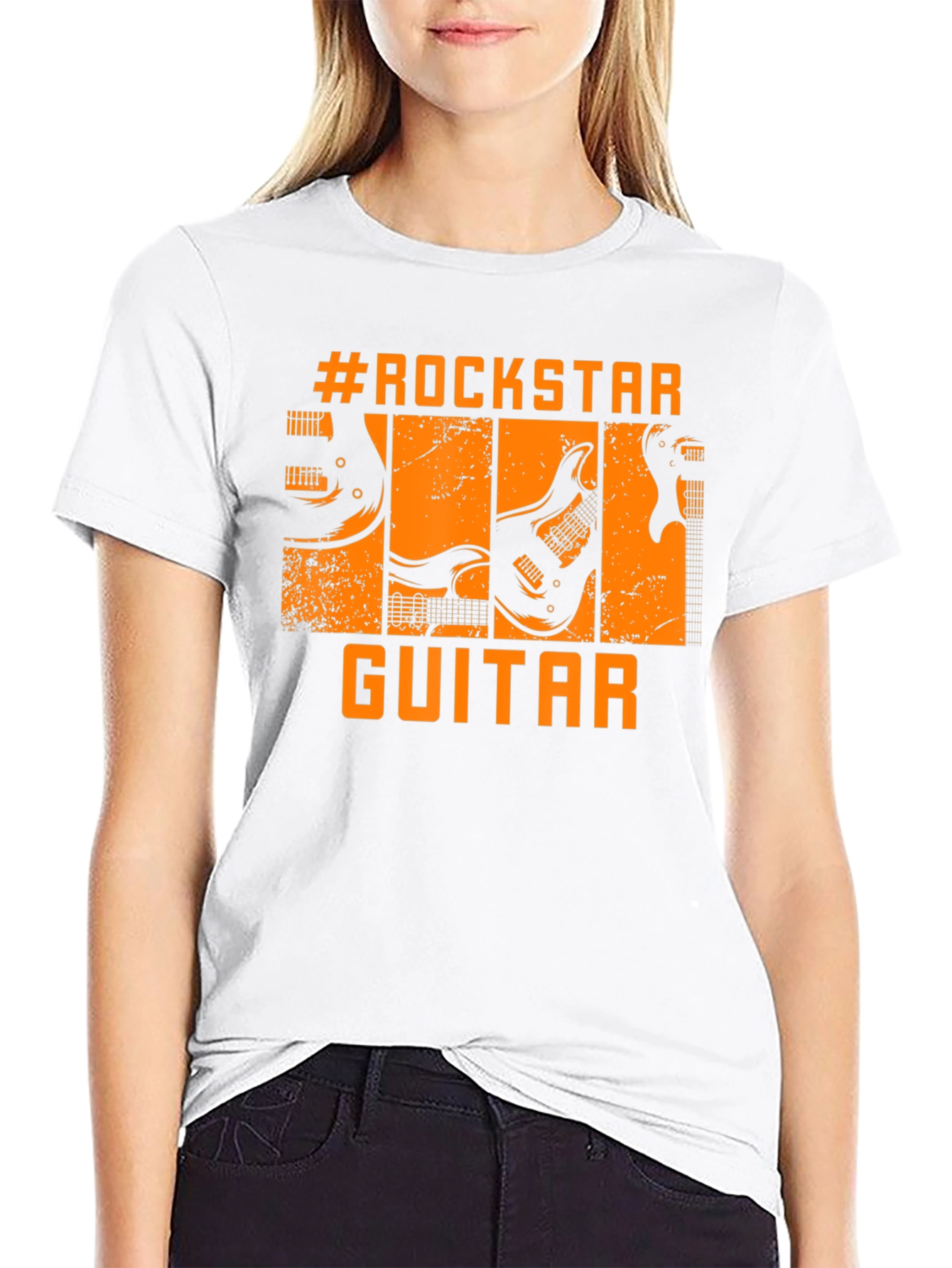 Rockstar Guitar Graphic Tee