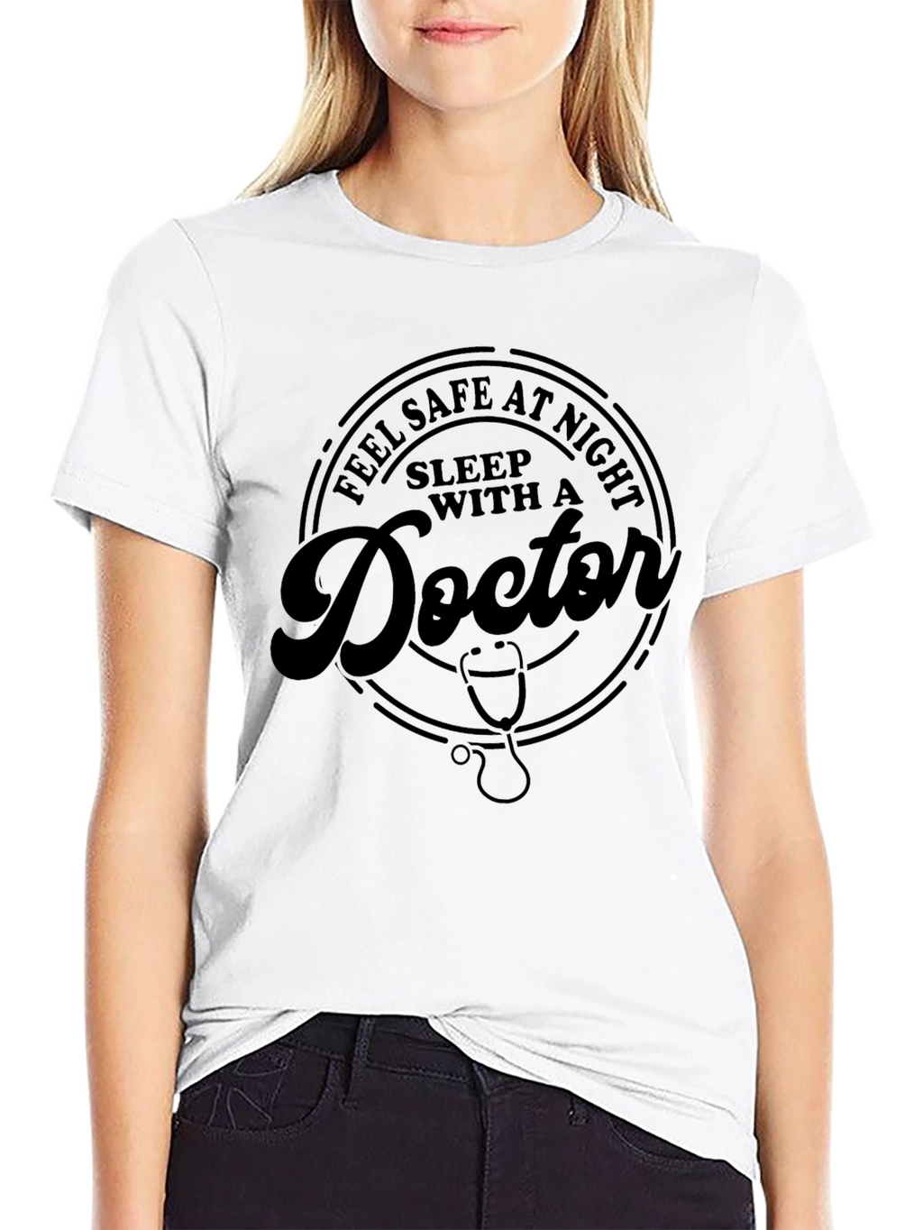 Feel Safe at Night Doctor Graphic Tee