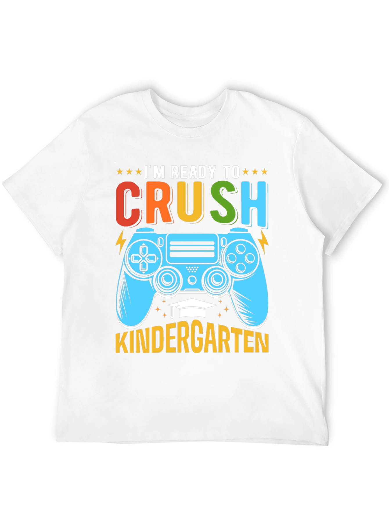 Ready to Crush Kindergarten Gaming T-Shirt