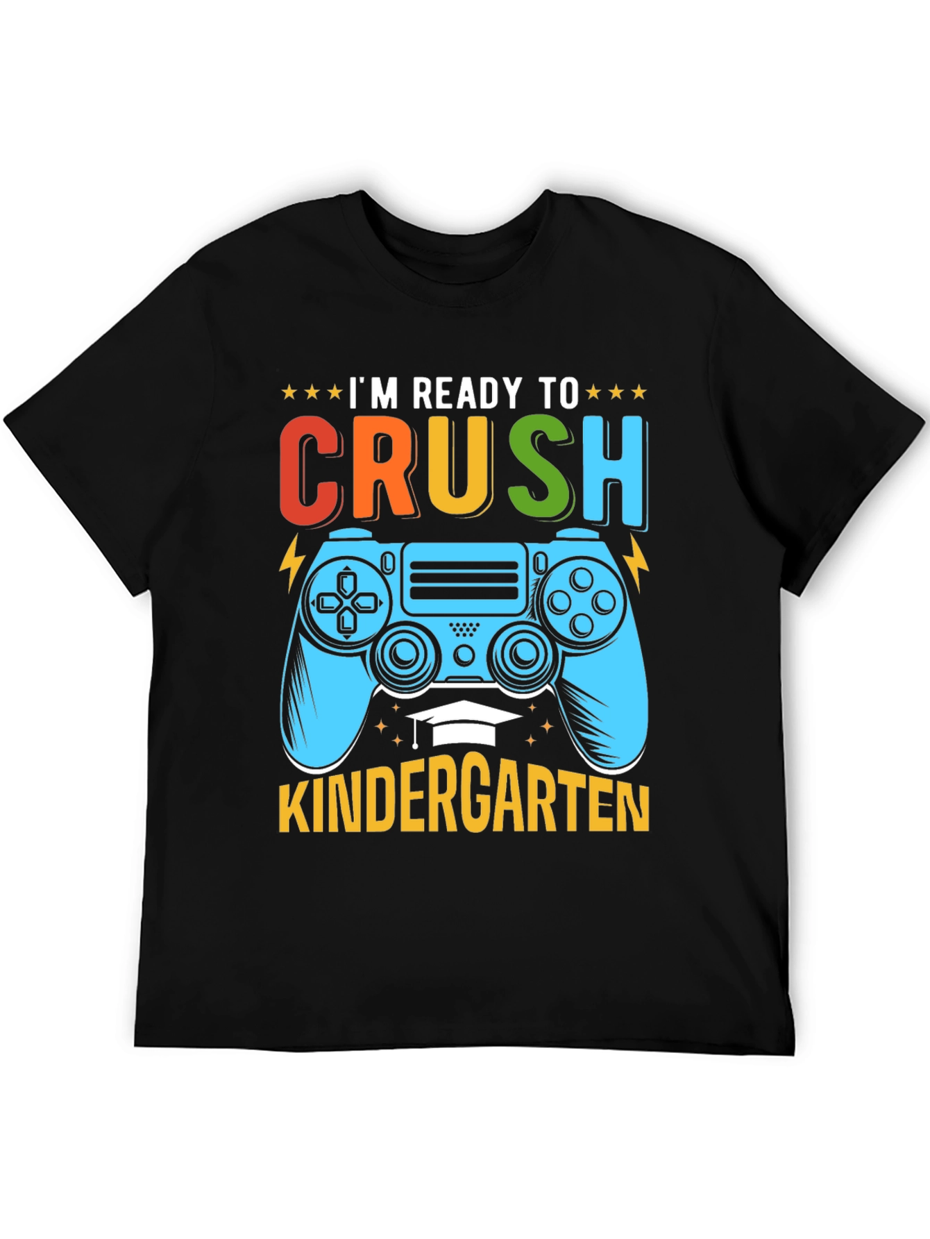 Ready to Crush Kindergarten Gaming T-Shirt