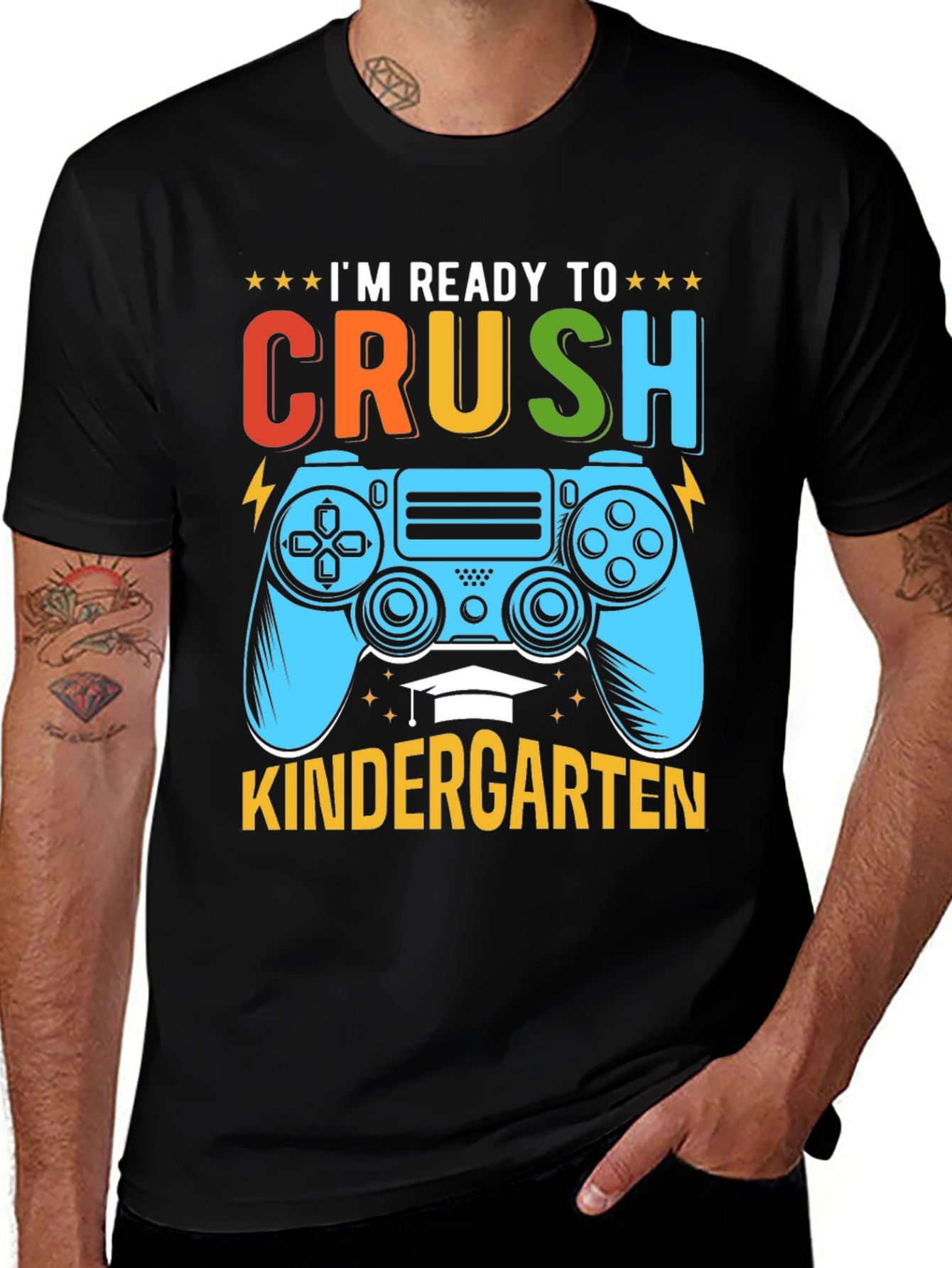 Ready to Crush Kindergarten Gaming T-Shirt