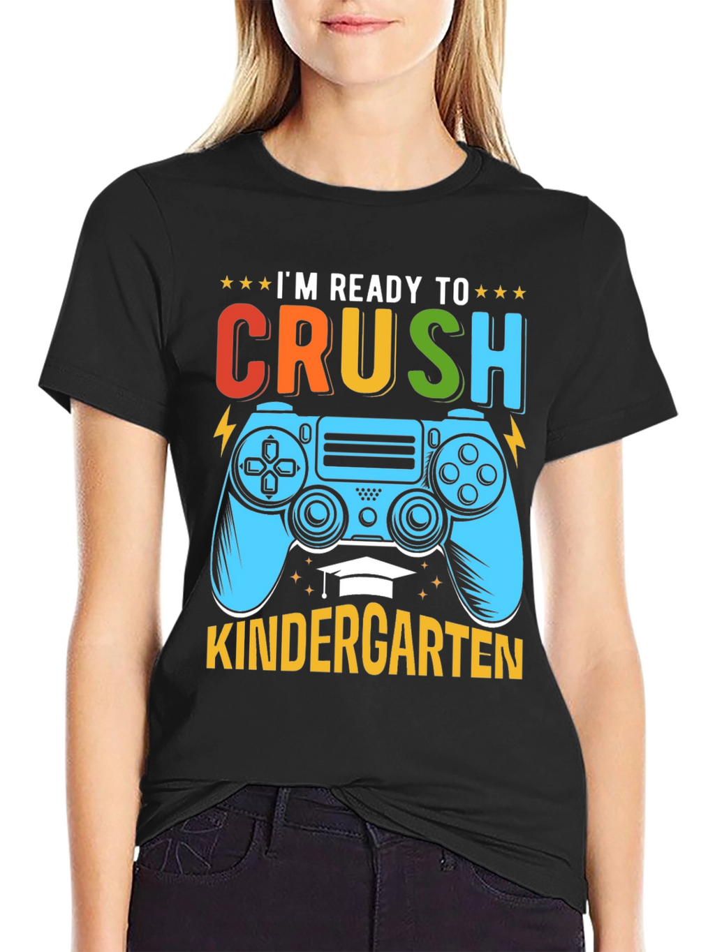 Ready to Crush Kindergarten Gaming T-Shirt