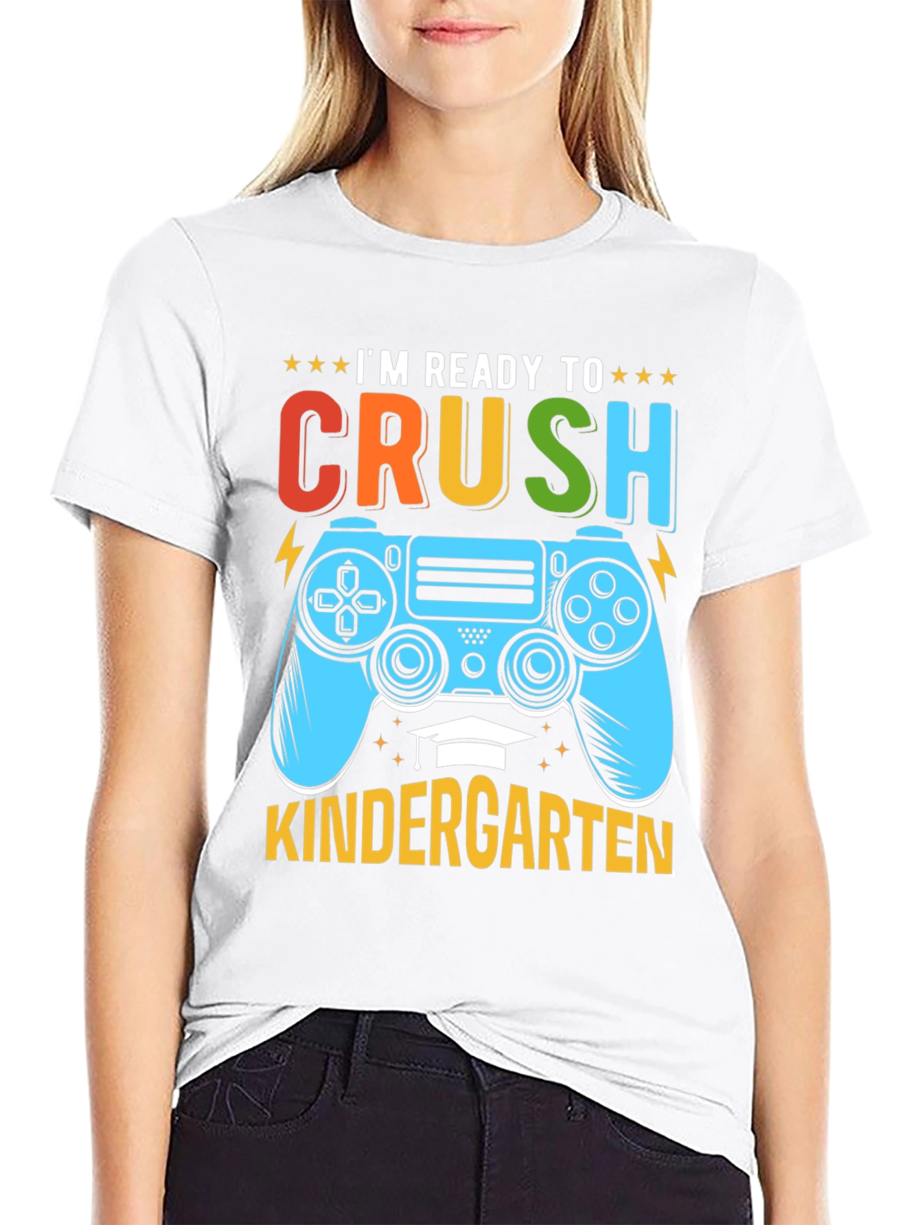 Ready to Crush Kindergarten Gaming T-Shirt