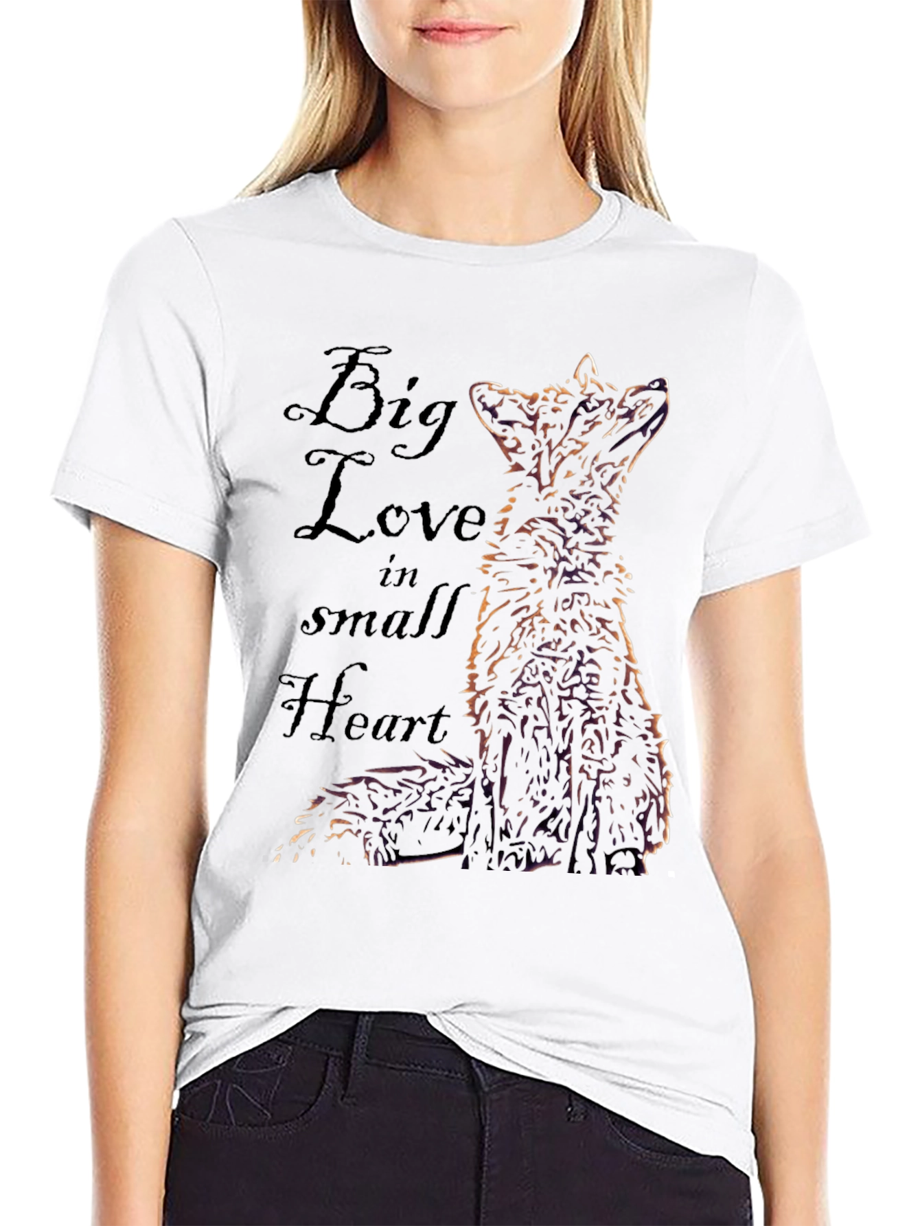 Big Love Wolf Graphic Tee