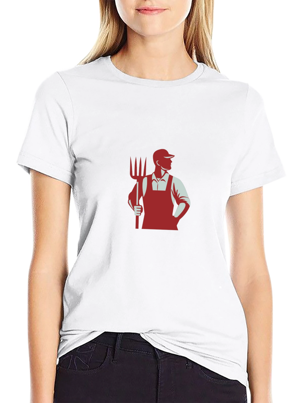 Farmer Graphic Tee - Modern Farm Life Style