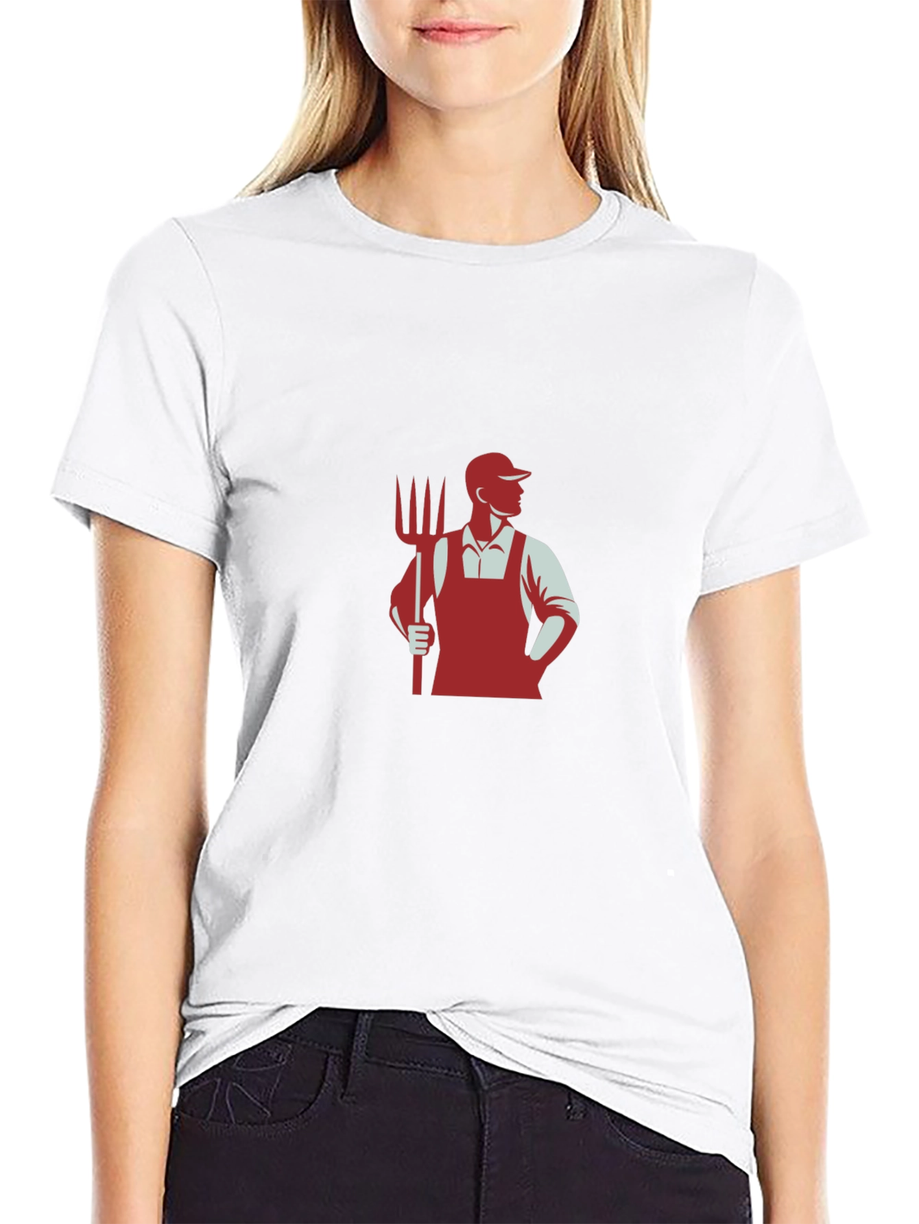 Farmer Graphic Tee - Modern Farm Life Style