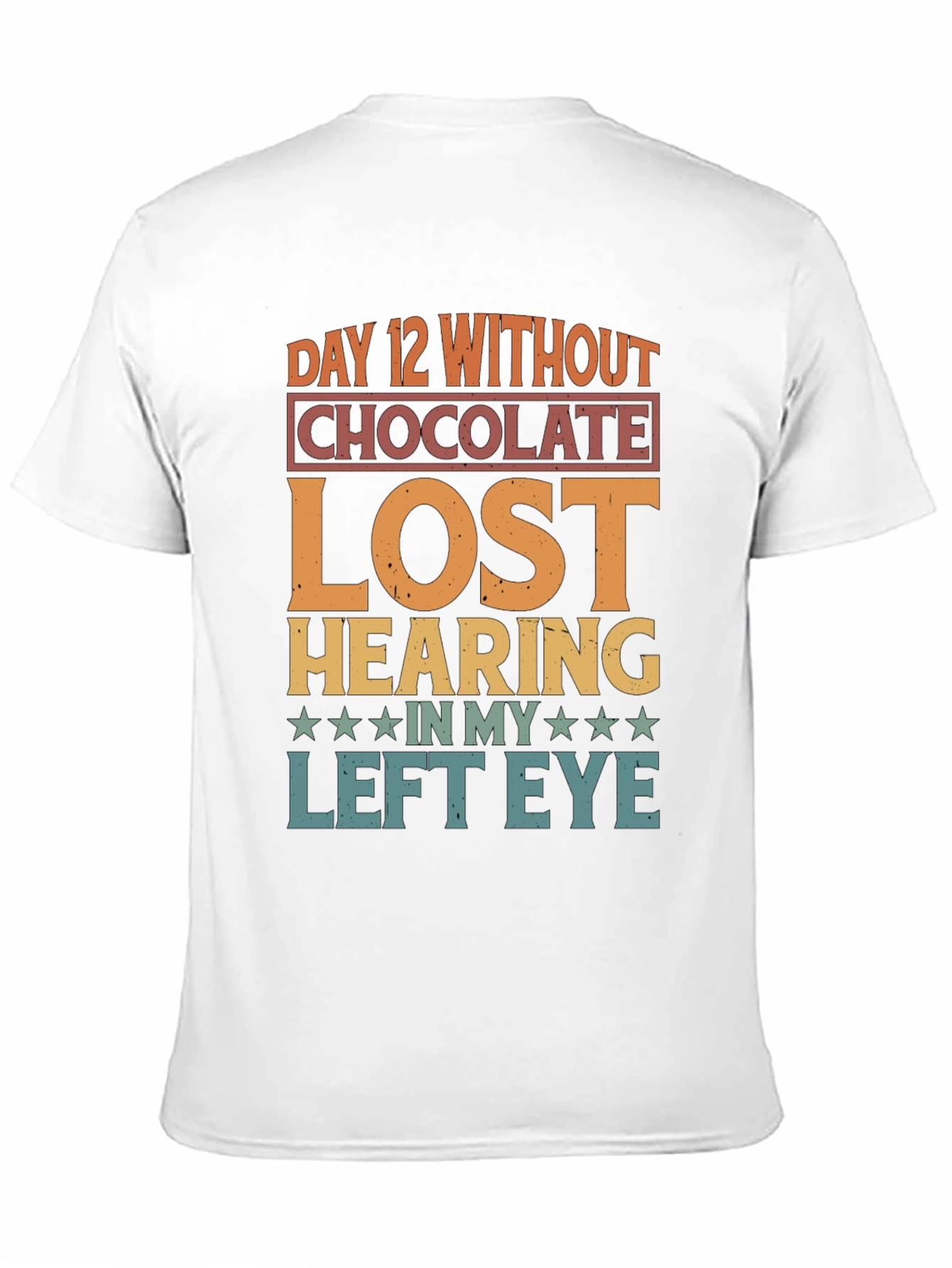 Funny Chocolate Withdrawal Graphic T-Shirt