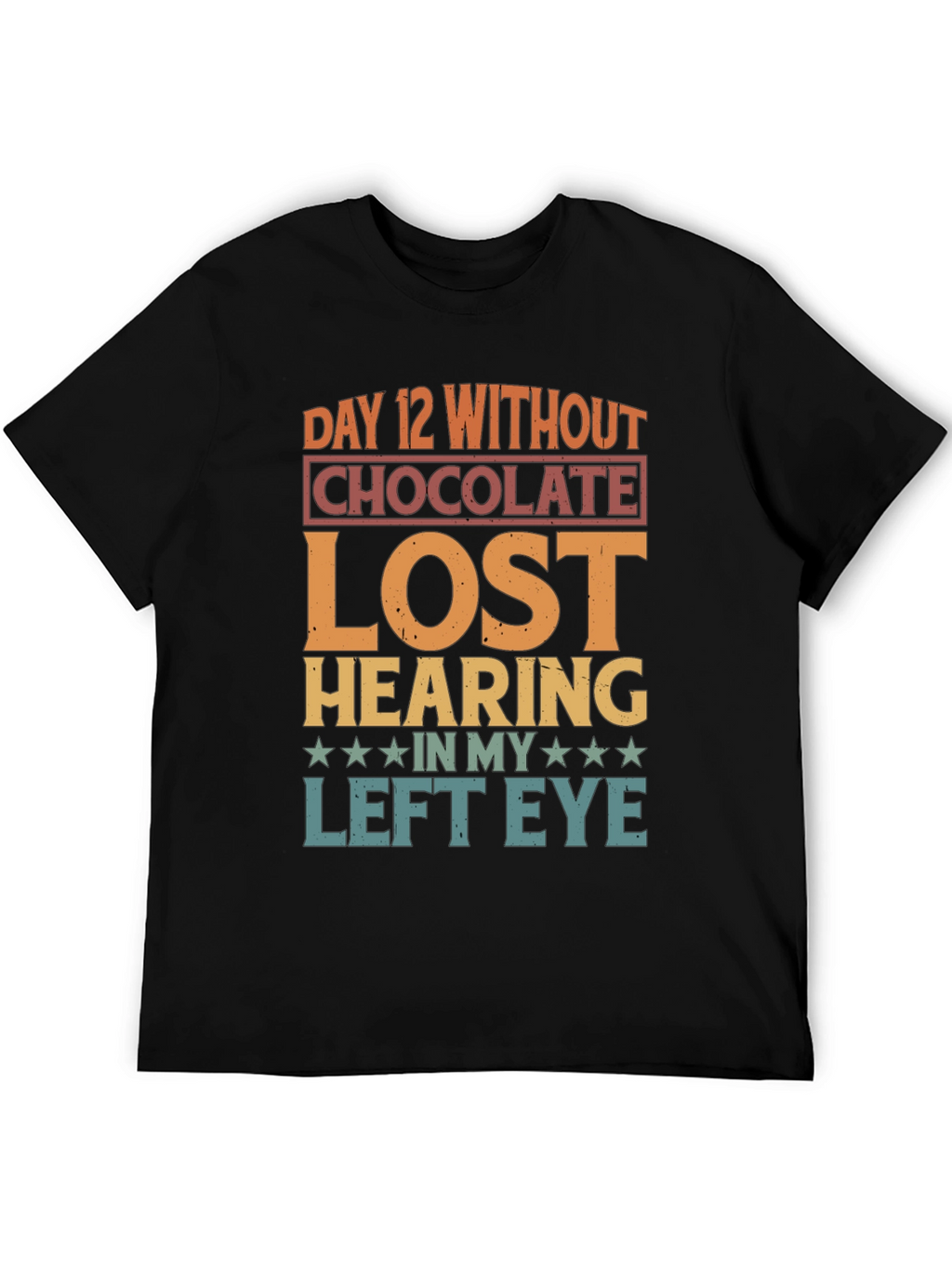 Funny Chocolate Withdrawal Graphic T-Shirt