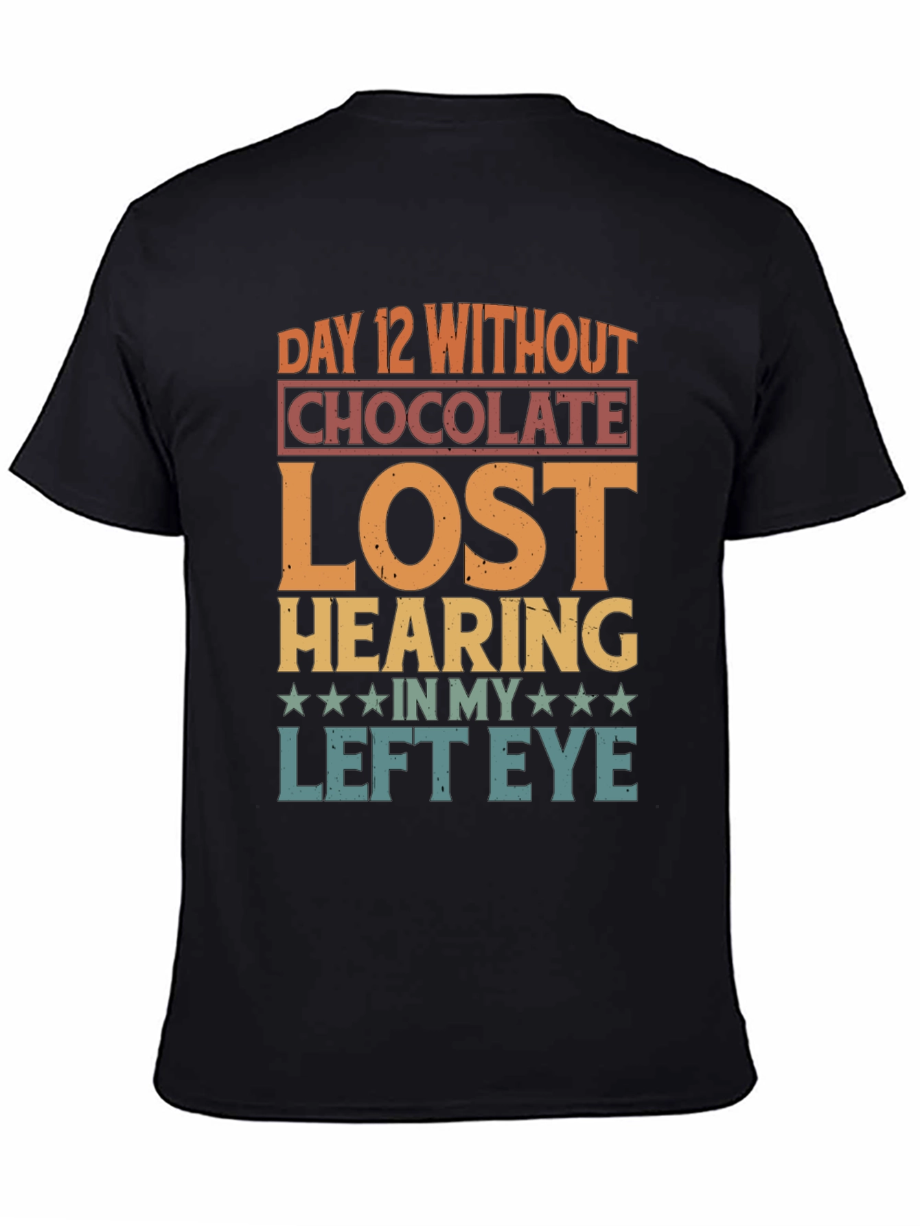 Funny Chocolate Withdrawal Graphic T-Shirt