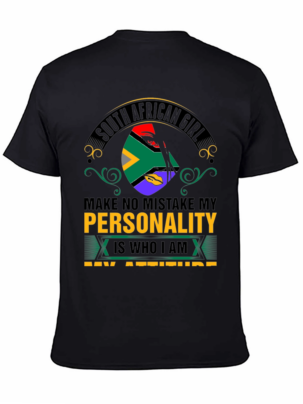South African Girl Personality T-Shirt