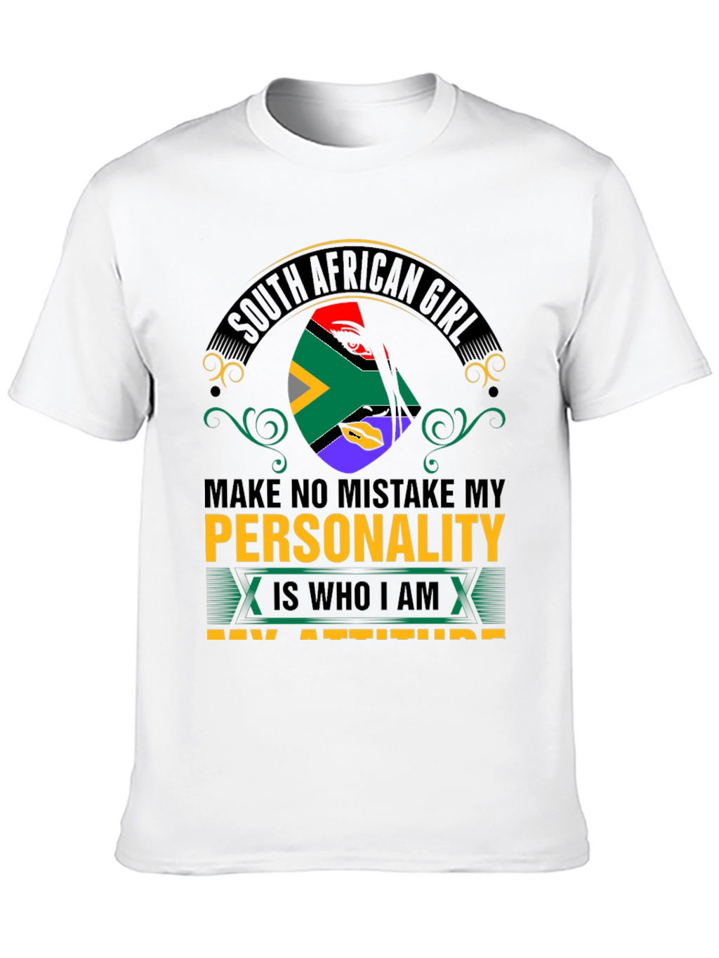 South African Girl Personality T-Shirt