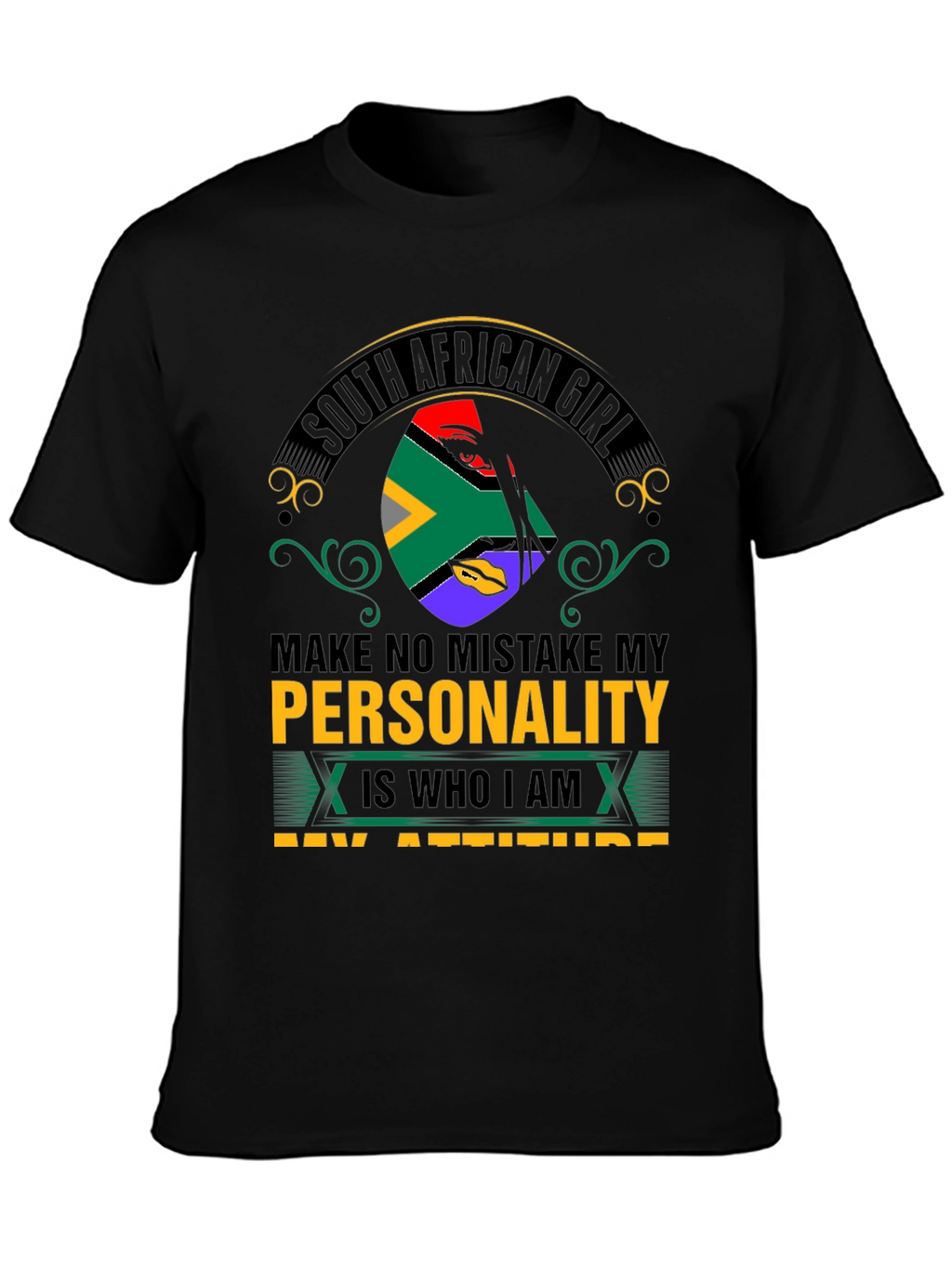 South African Girl Personality T-Shirt