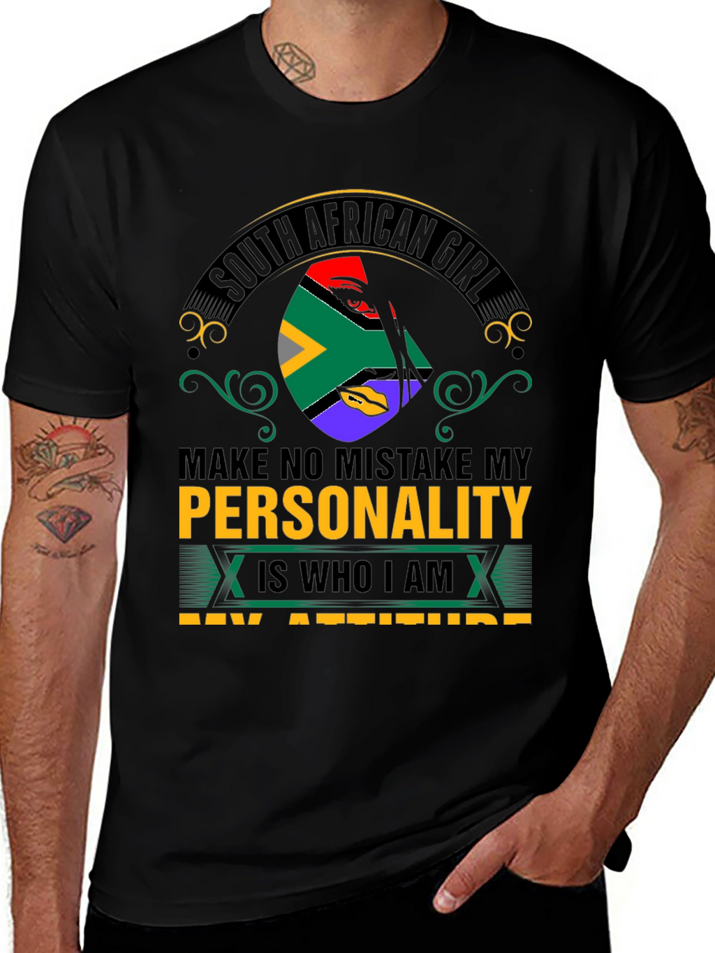South African Girl Personality T-Shirt