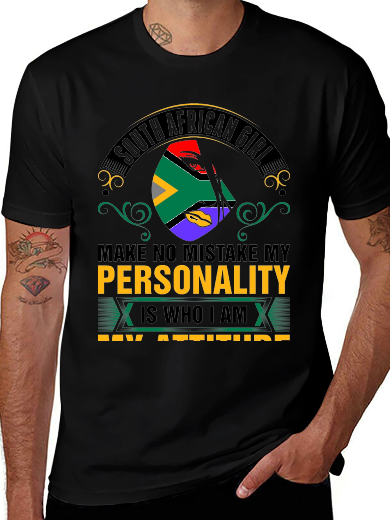 South African Girl Personality T-Shirt