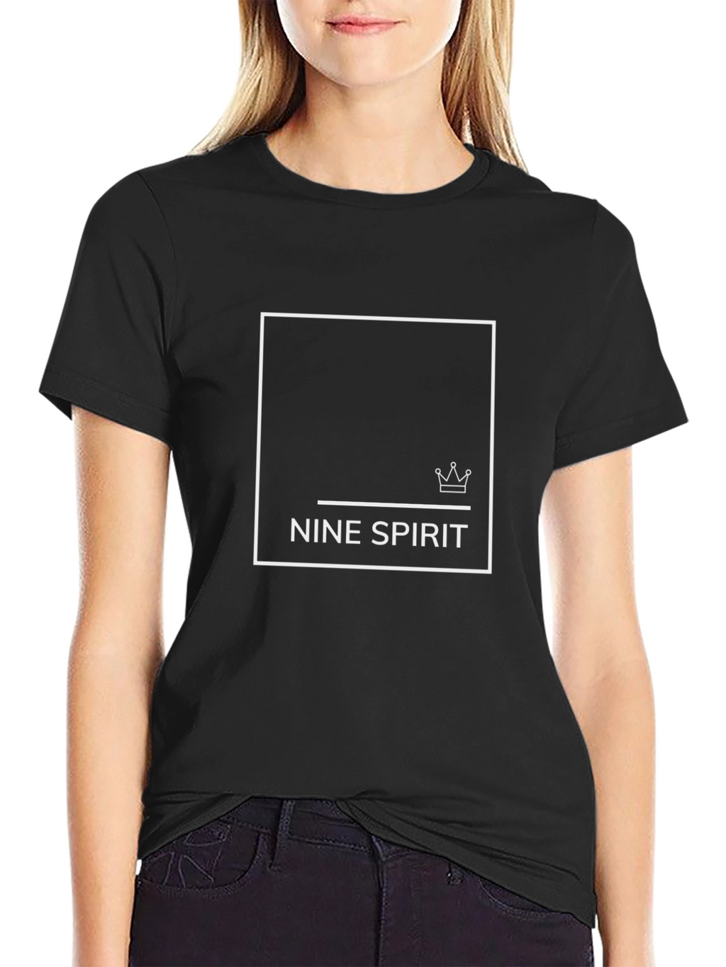 Nine Spirit Graphic Tee - Black