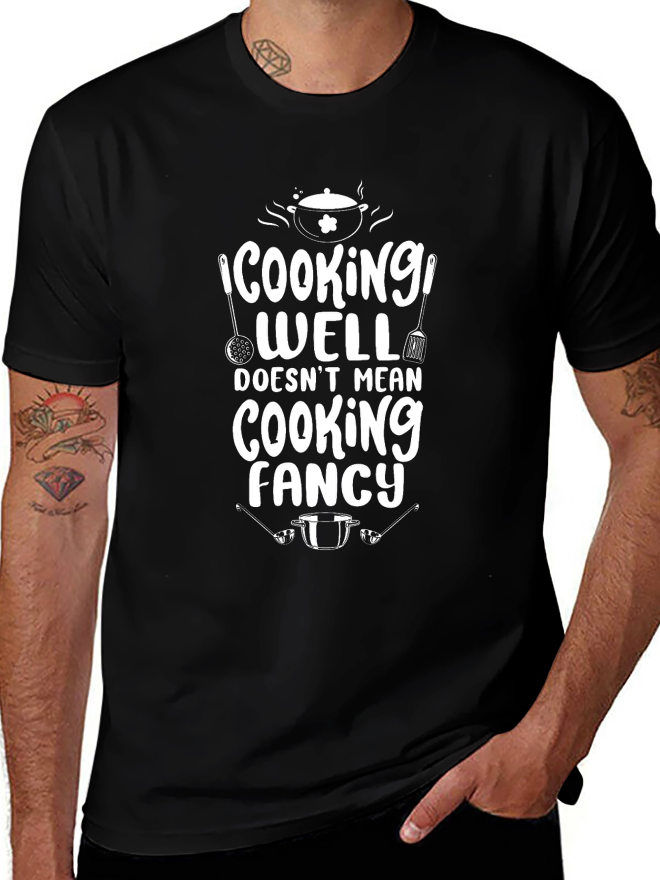 Cooking Well T-Shirt - Funny Chef Gift