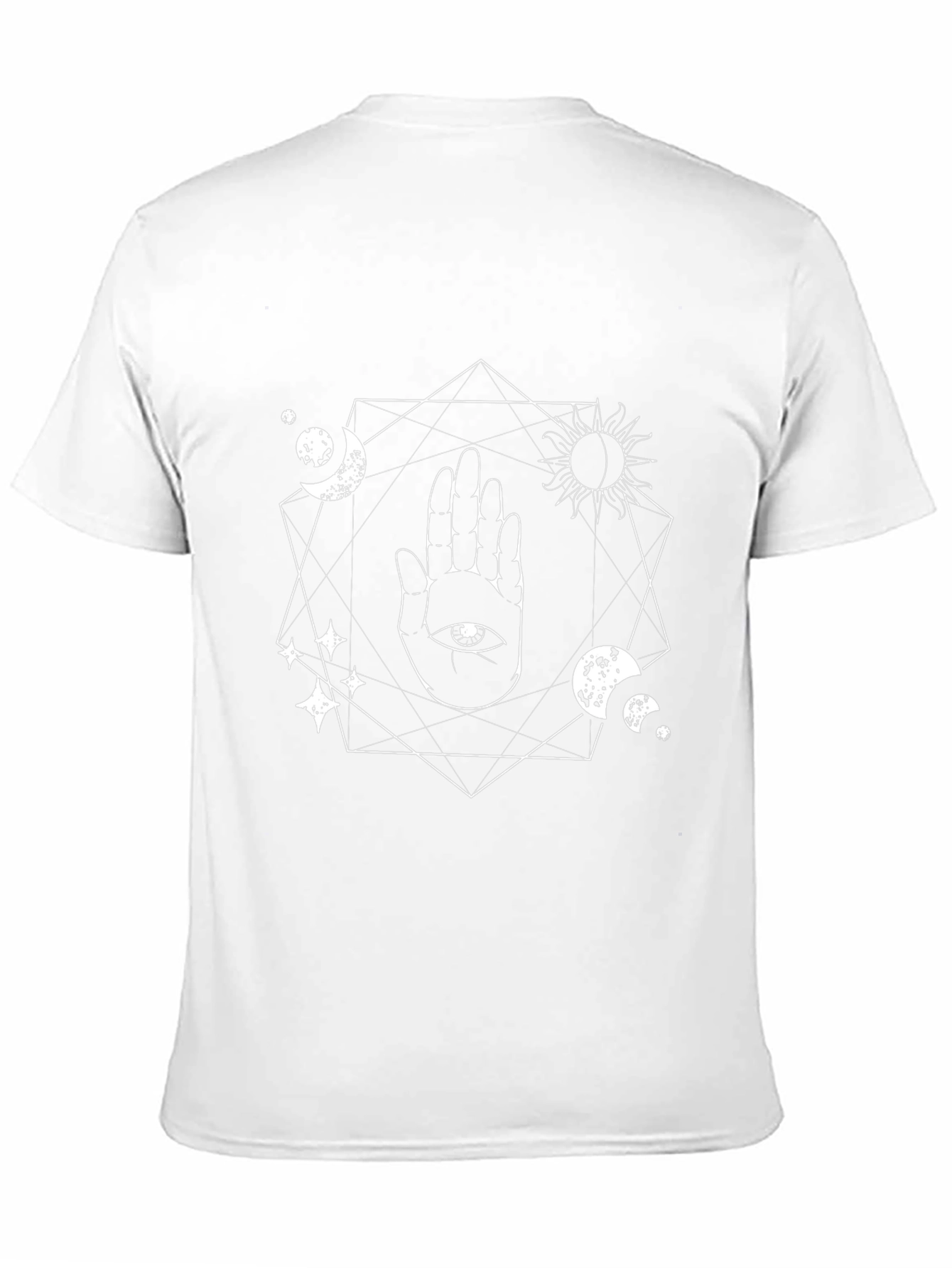 Mystic Hand Graphic T-Shirt - Black