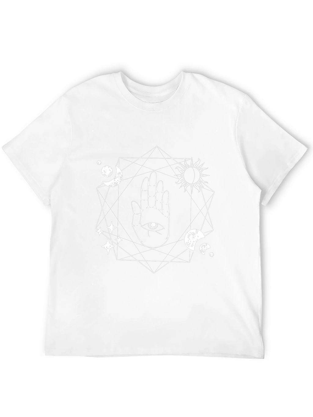 Mystic Hand Graphic T-Shirt - Black