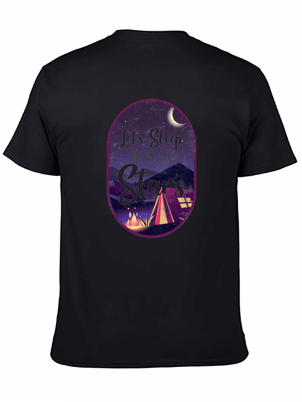Lets Sleep Under the Stars Graphic T-Shirt