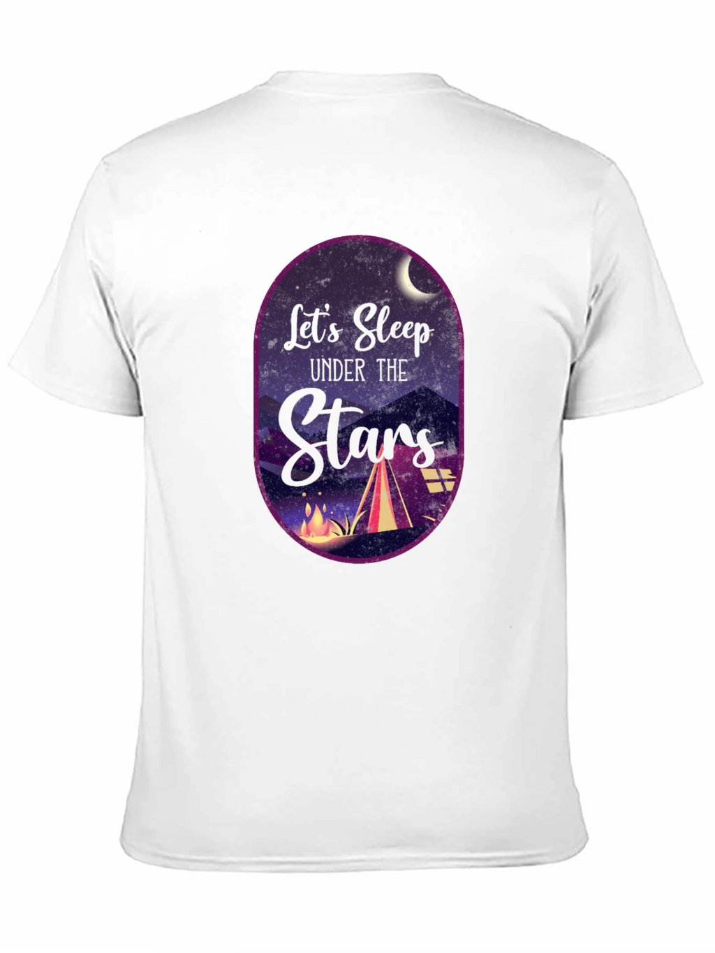 Lets Sleep Under the Stars Graphic T-Shirt