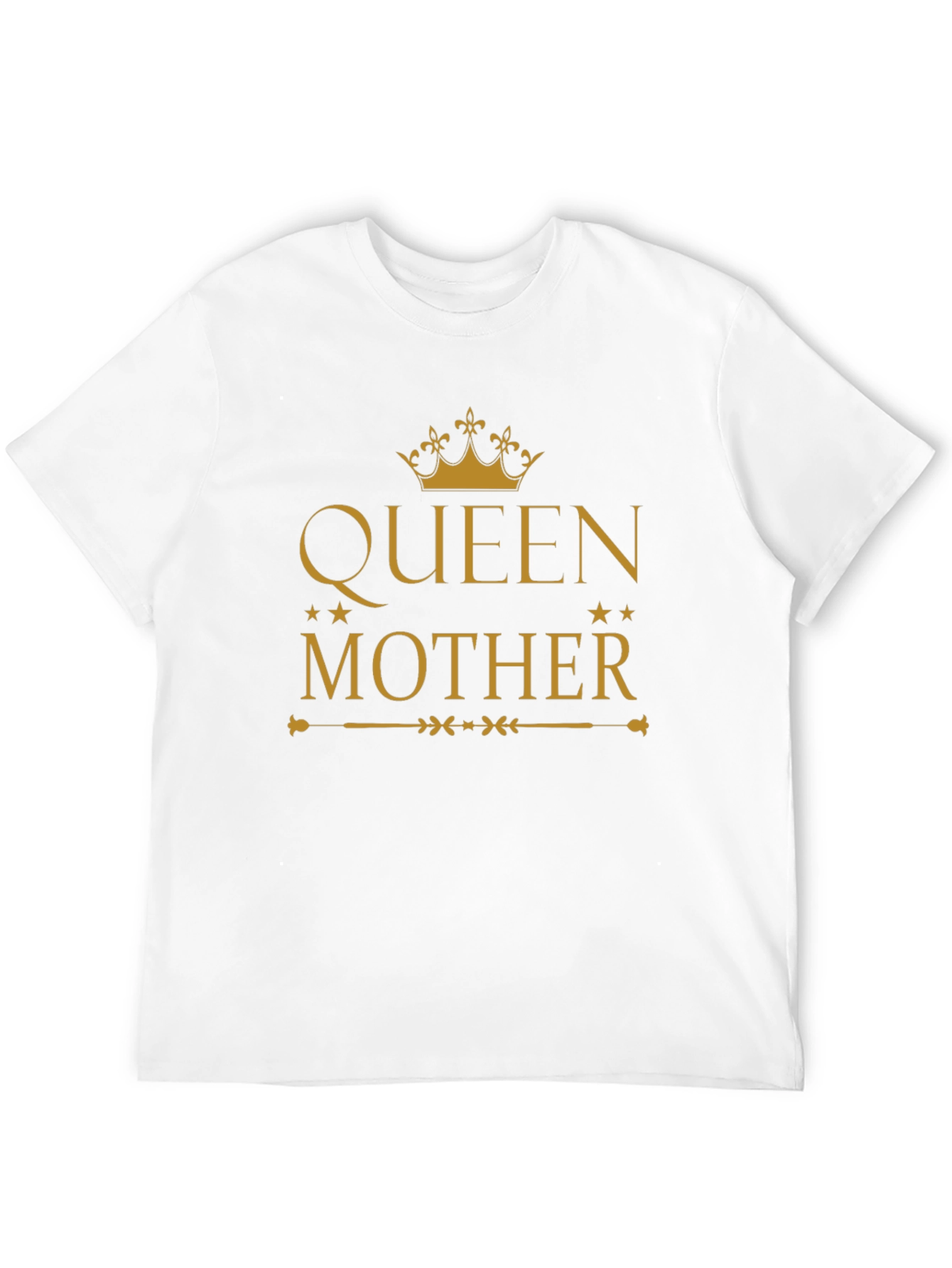 Queen Mother Graphic Tee - Black
