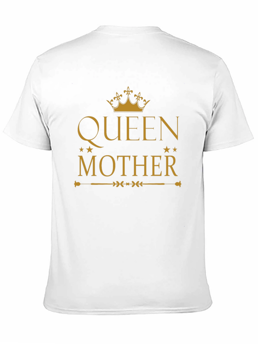 Queen Mother Graphic Tee - Black