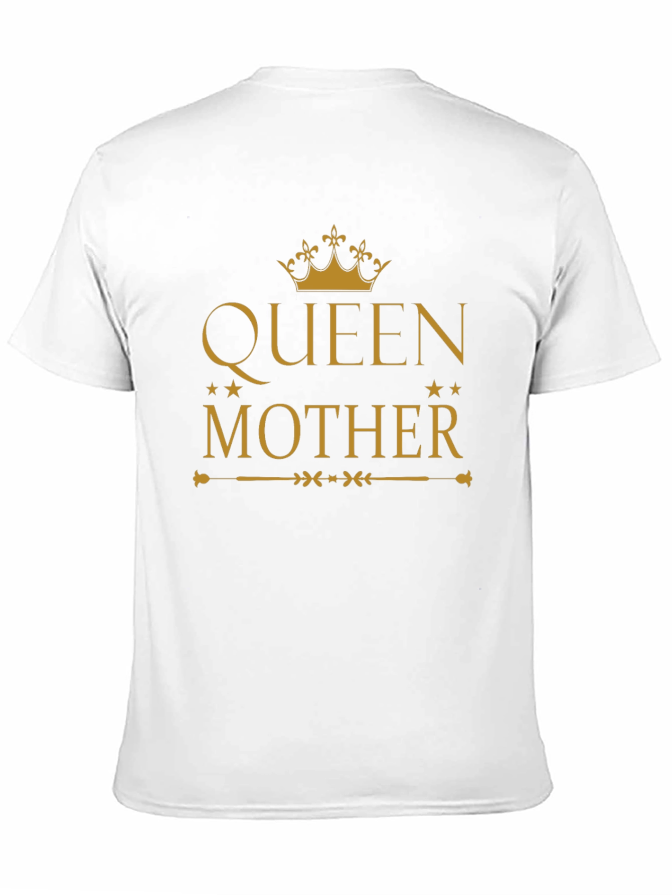 Queen Mother Graphic Tee - Black