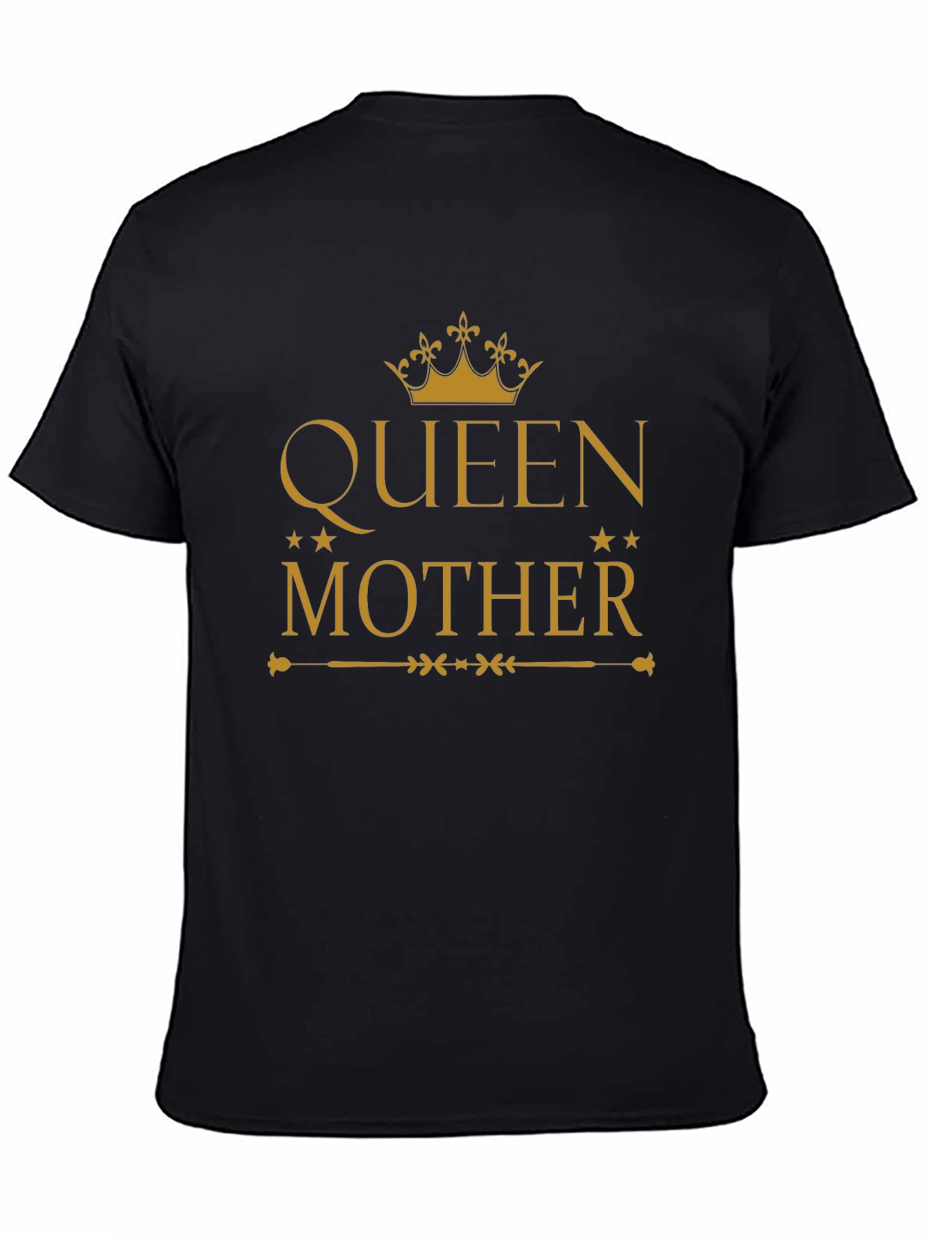 Queen Mother Graphic Tee - Black
