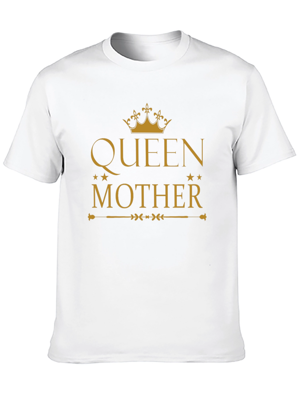 Queen Mother Graphic Tee - Black