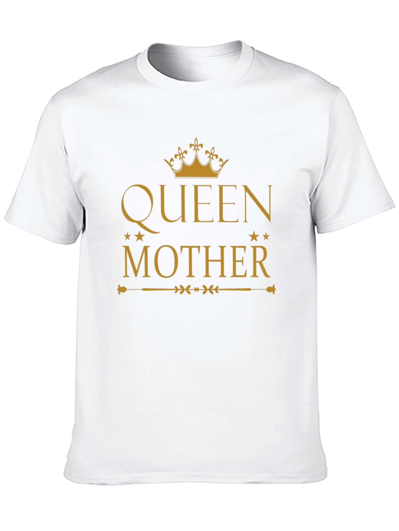 Queen Mother Graphic Tee - Black
