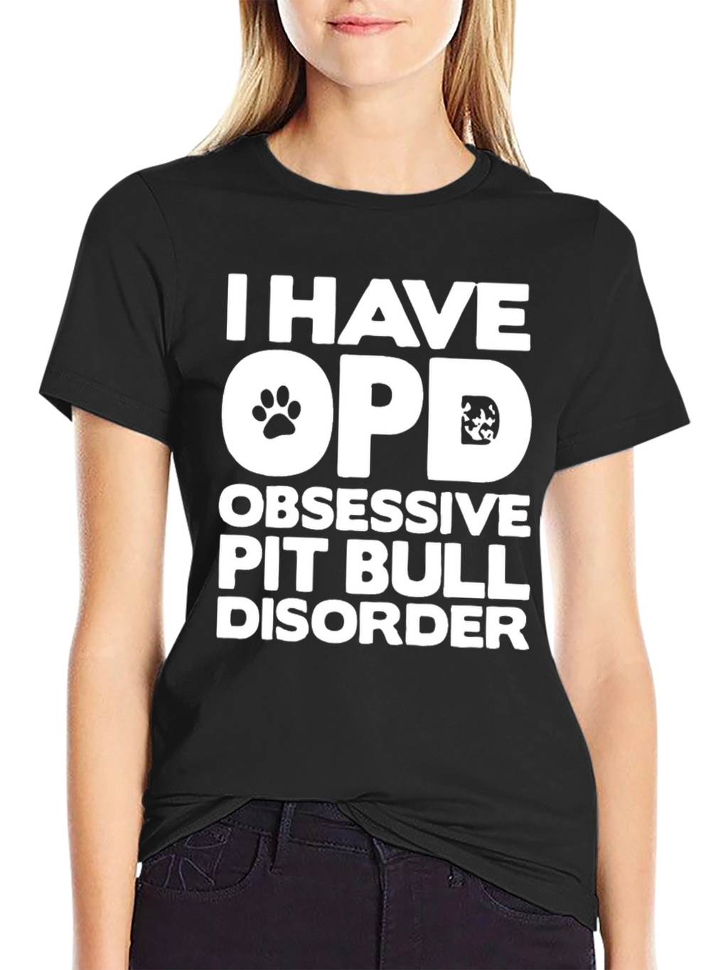 Obsessive Pit Bull Disorder Graphic T-Shirt