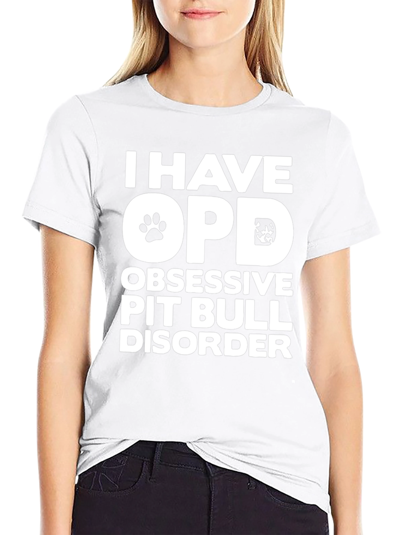 Obsessive Pit Bull Disorder Graphic T-Shirt