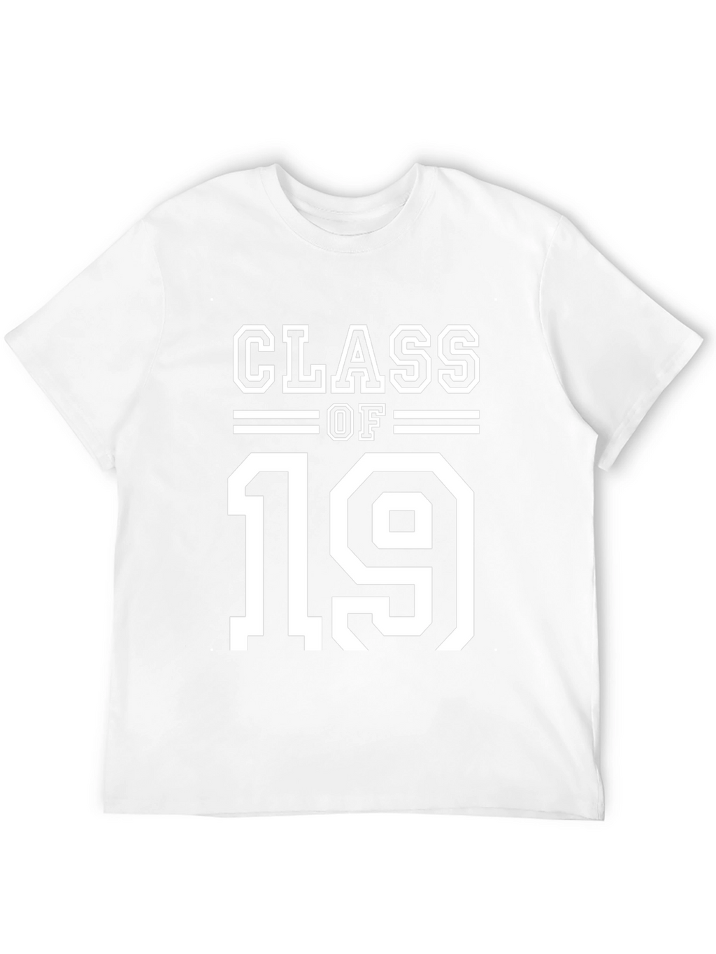 Class of 19 T-Shirt Black Graduation Tee
