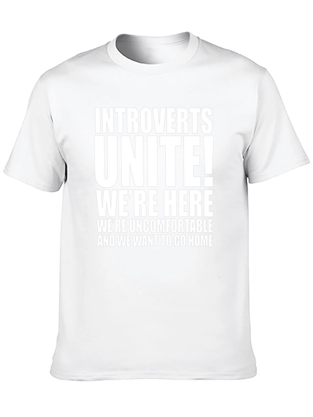 Introvert Unite! Funny Graphic Tee