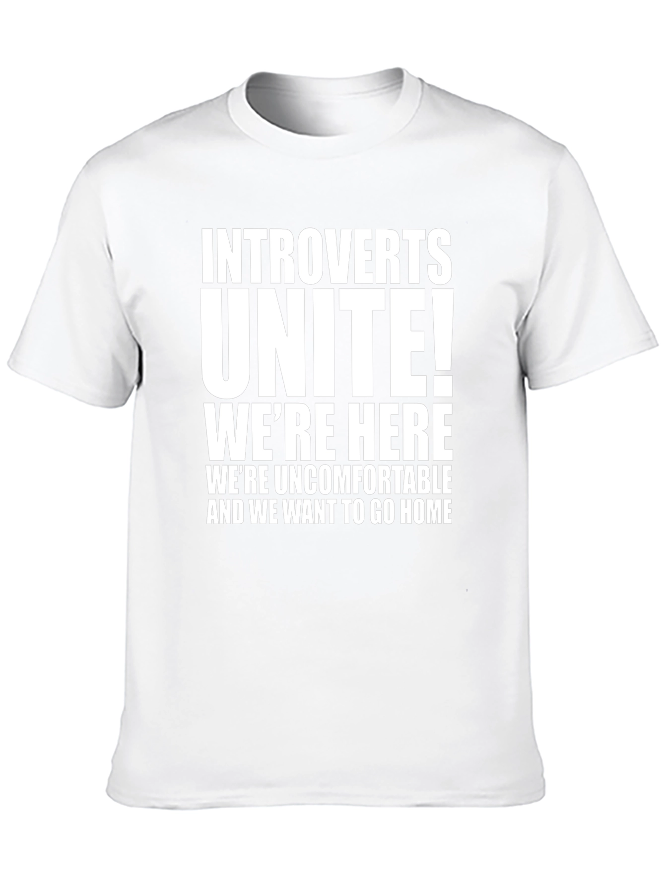 Introvert Unite! Funny Graphic Tee