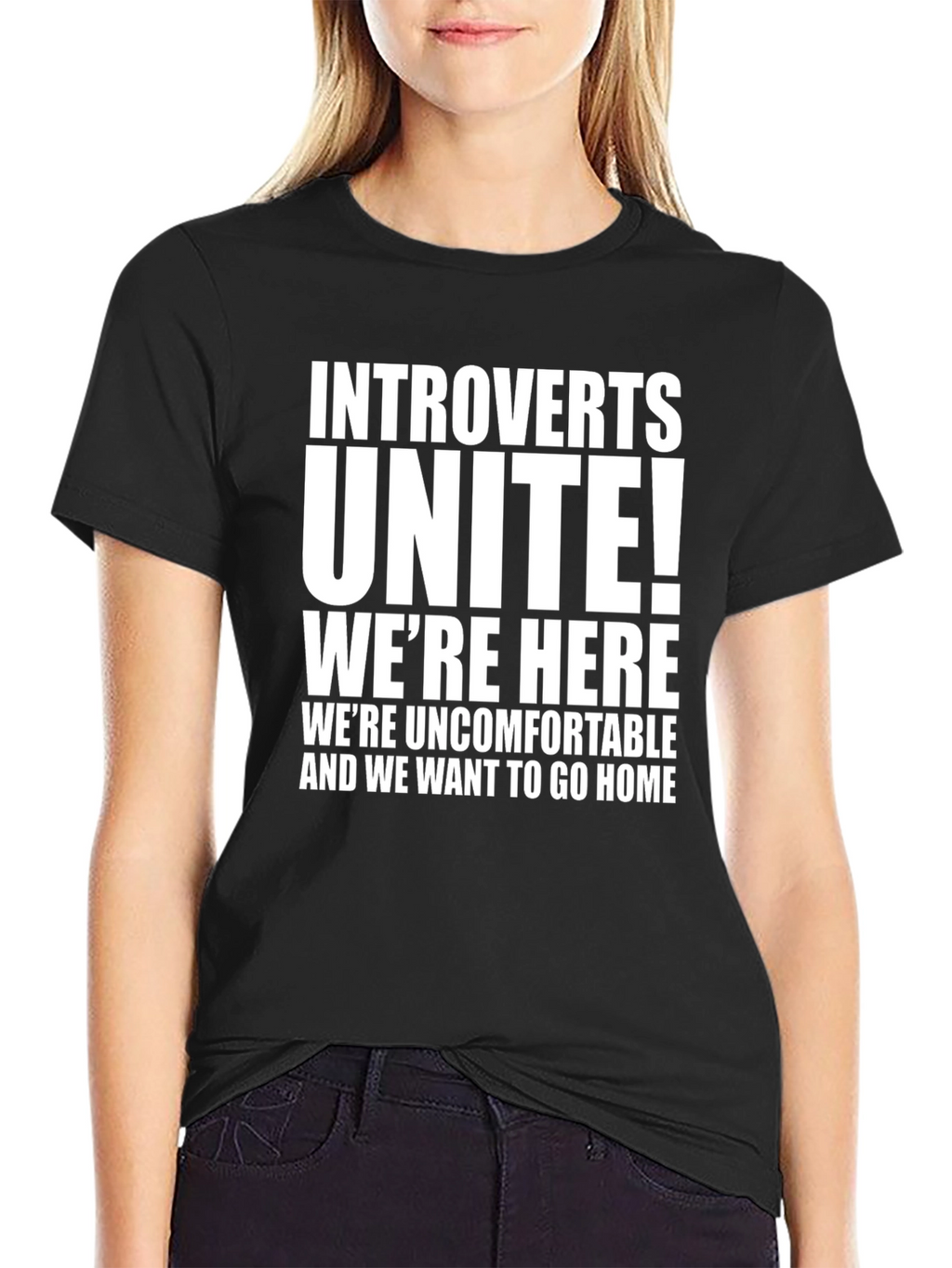 Introvert Unite! Funny Graphic Tee