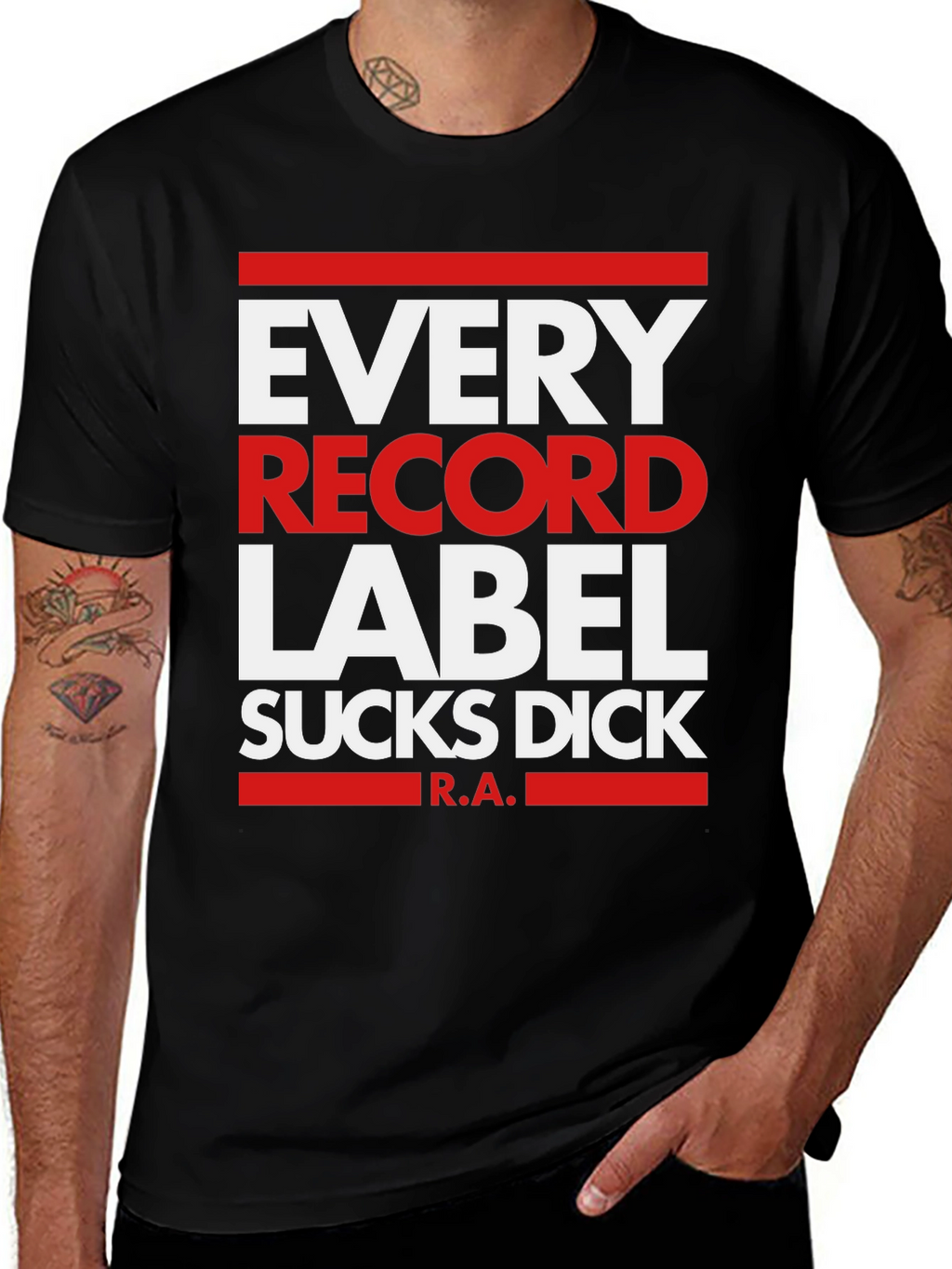 Every Record Label Graphic T-Shirt