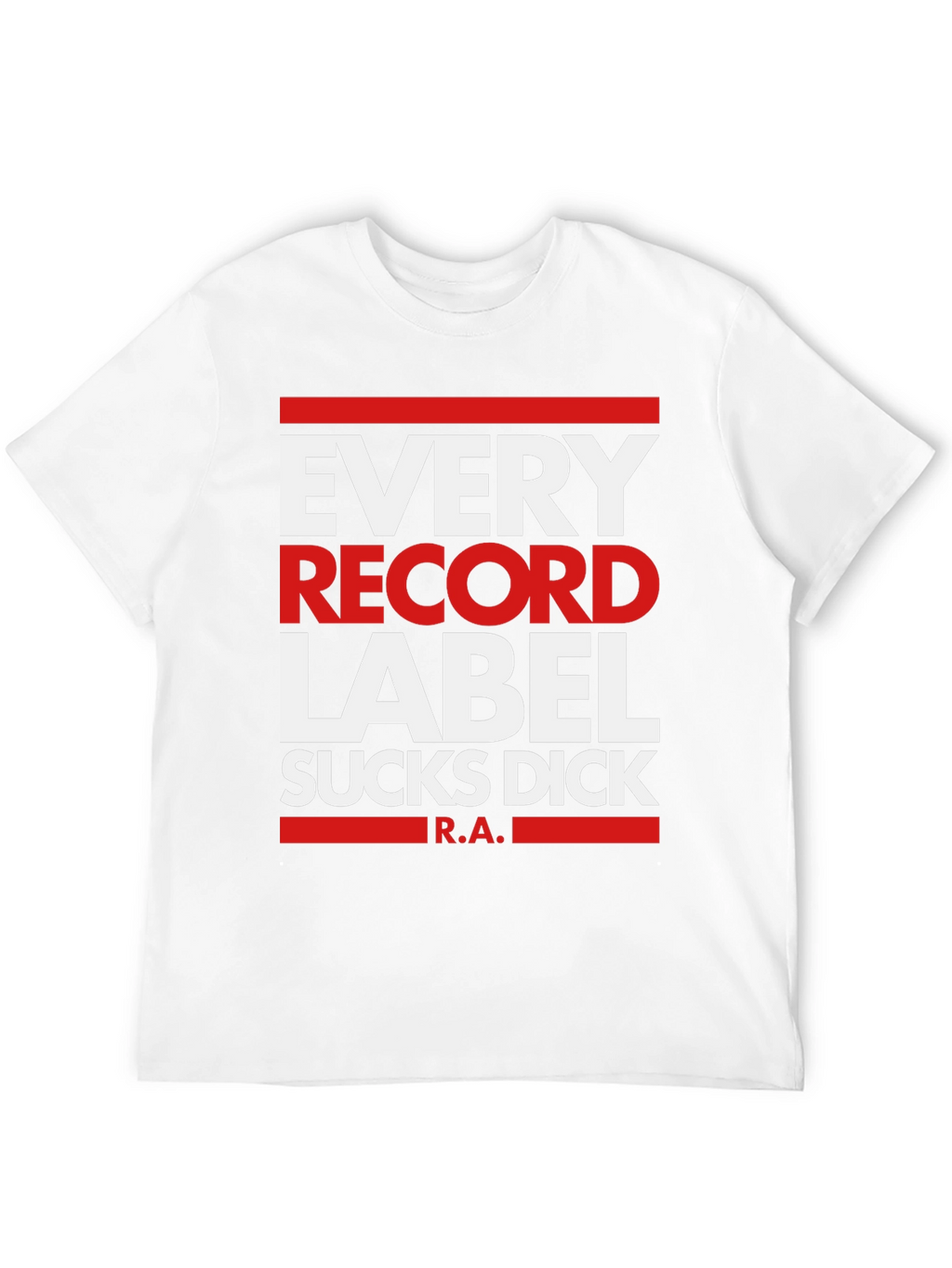 Every Record Label Graphic T-Shirt