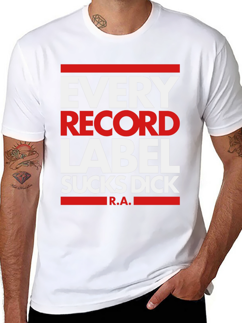 Every Record Label Graphic T-Shirt