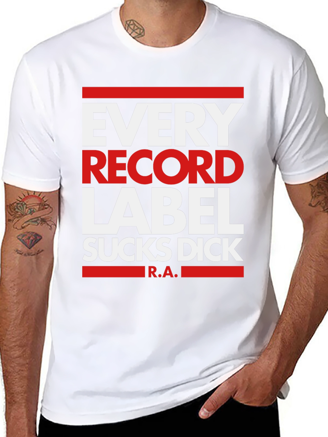Every Record Label Graphic T-Shirt