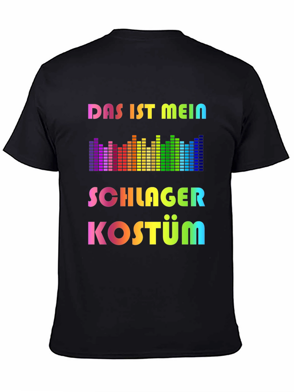Schlager Kostüm Rainbow T-Shirt - Music Festival Outfit